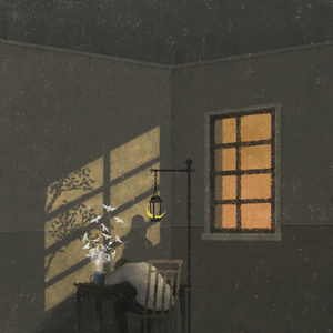 双手脚铐口球锁入笼子文
